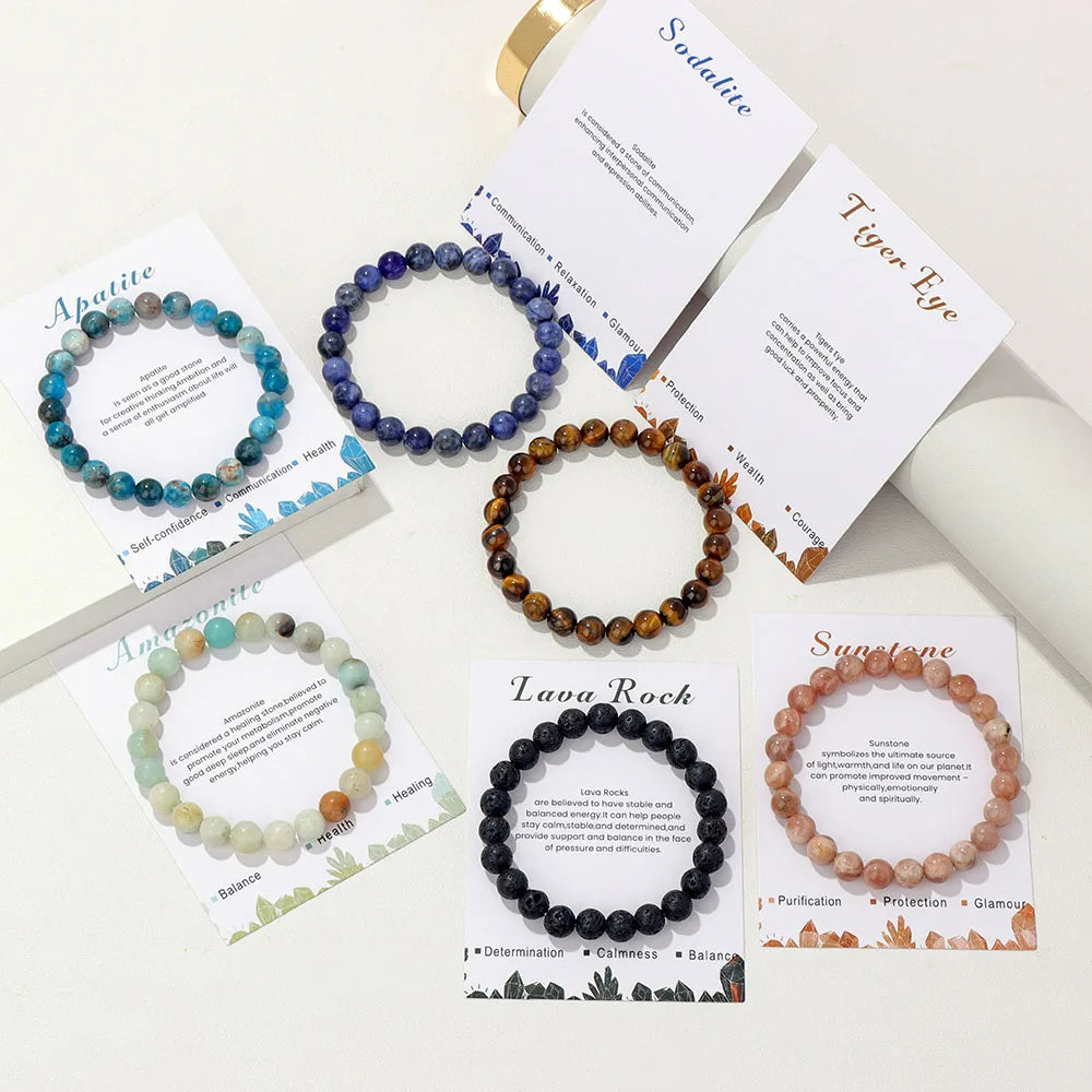 Natural Crystal Healing Energy Bracelet - Aria | ventumra