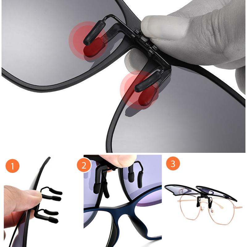 New polarized Clip-On Flip-Up sunglasses | ventumra