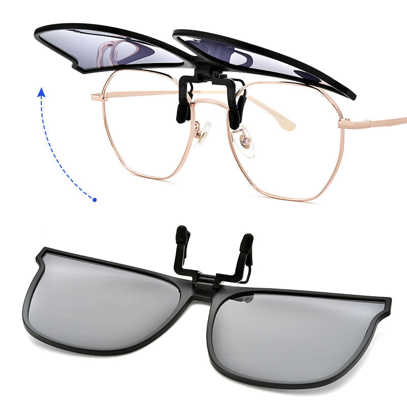 New polarized clip-on folding sunglasses | ventumra