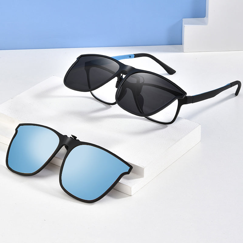 New polarized clip-on folding sunglasses | ventumra