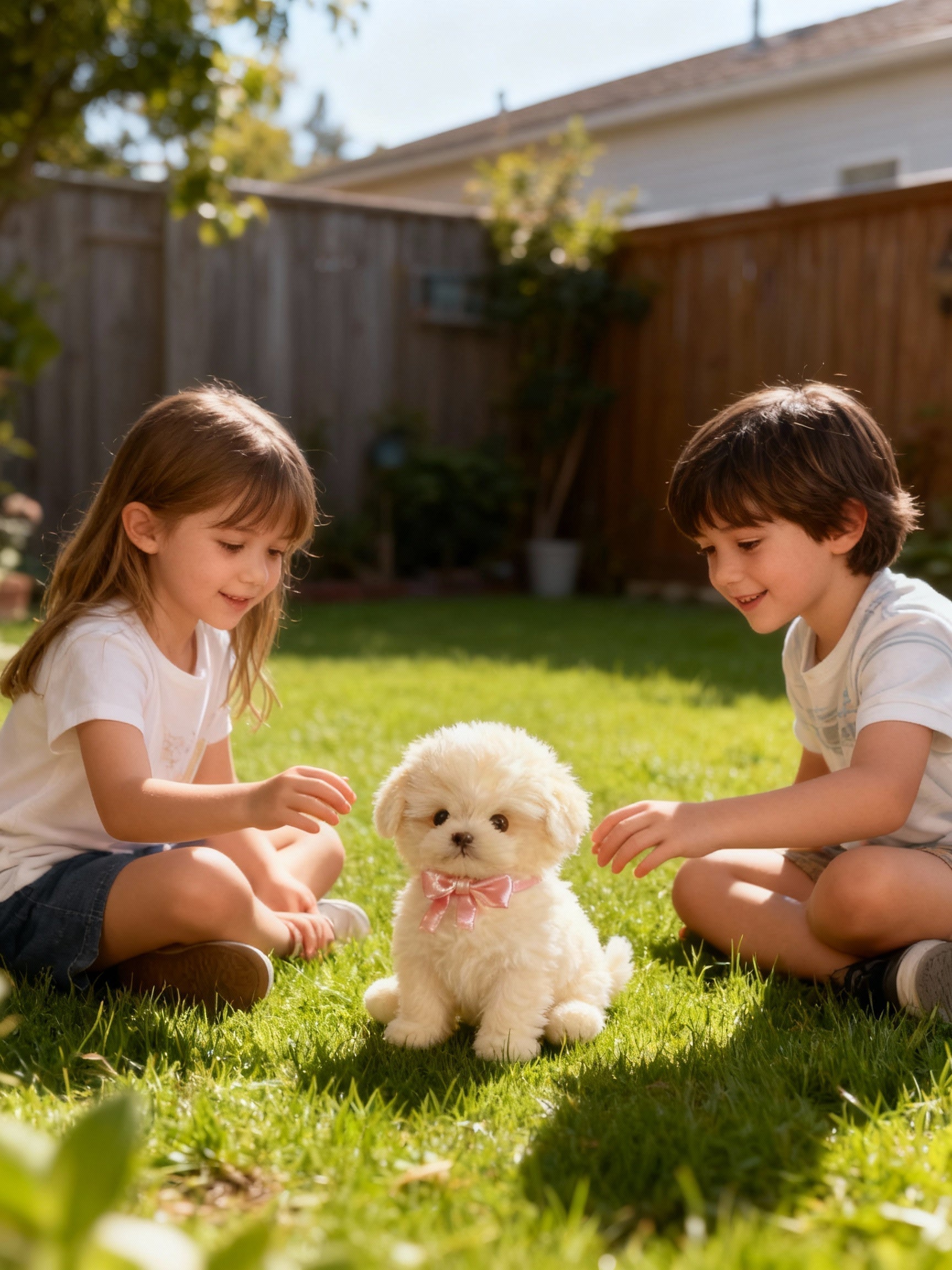 Nicoo Interactive Robo Pup Toy Barks, Wags, Walks Plush | ventumra