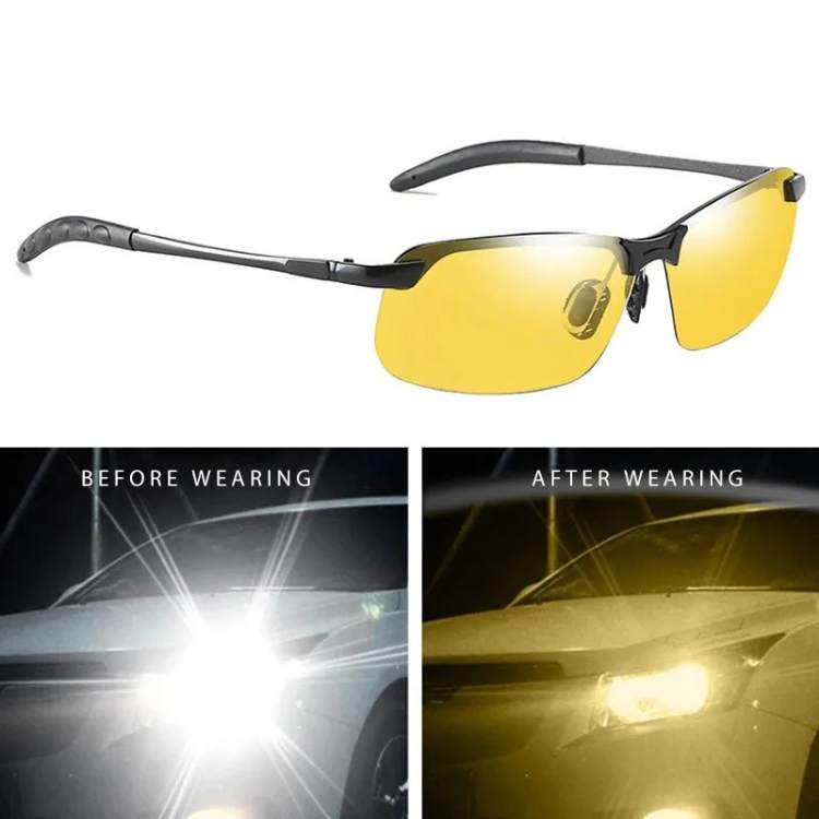 Night Driving Glasses Yellow Lenses to Reduce Glare and Eye Strain for Safer Night Driving | ventumra