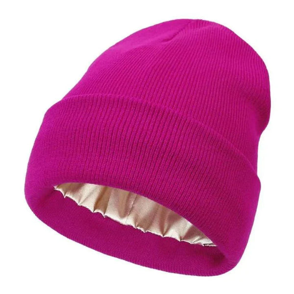 Noor Silk Winter Hat – Warm, Hair Protecting & Elegant | ventumra