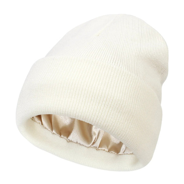 Noor Silk Winter Hat – Warm, Hair Protecting & Elegant | ventumra