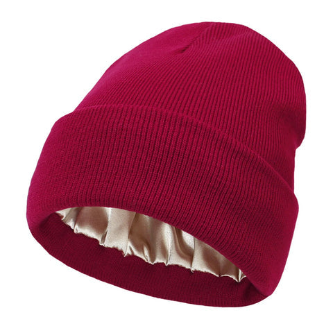Noor Silk Winter Hat – Warm, Hair Protecting & Elegant | ventumra