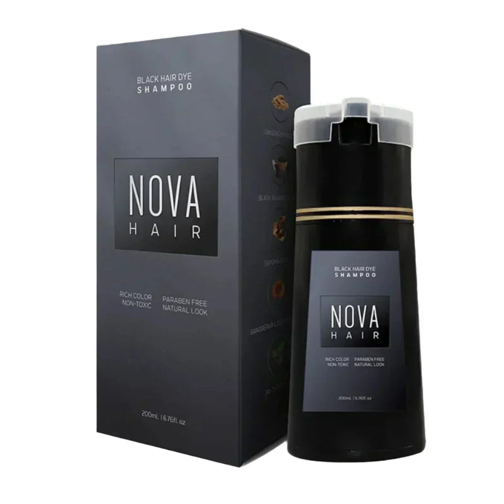 NovaHair Instant Dye Shampoo – Quick color refresh for hair | ventumra