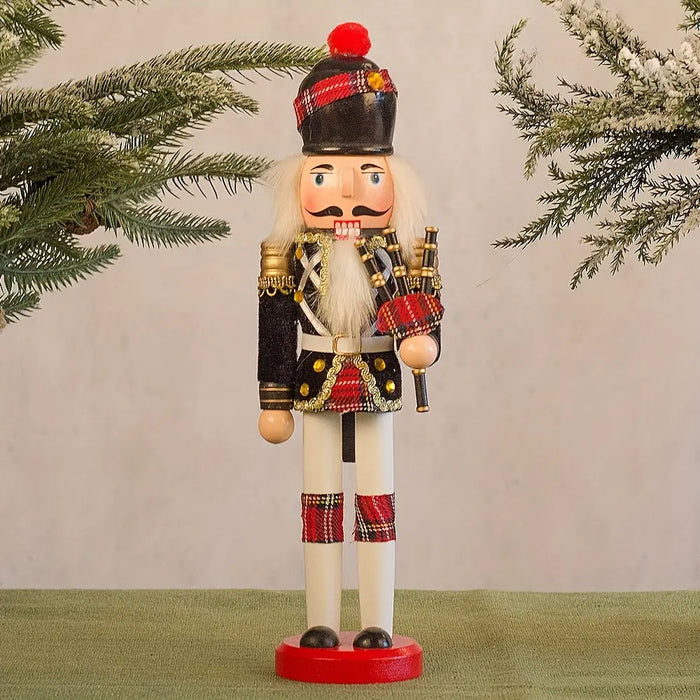 NussknackerJoy - Wooden Nutcracker Soldier Figure for Timeless Christmas Magic | ventumra
