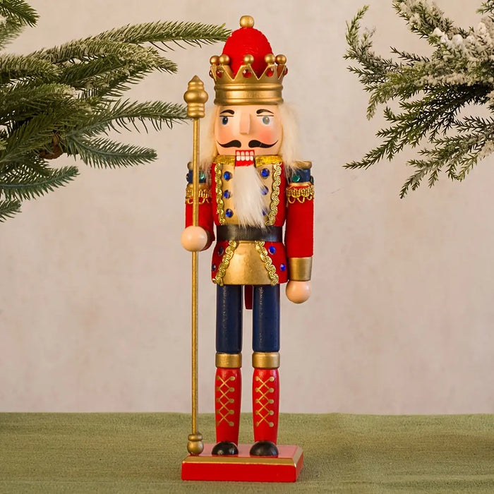 NutcrackerJoy - Wooden Soldier Figure for Holiday Cheer | ventumra