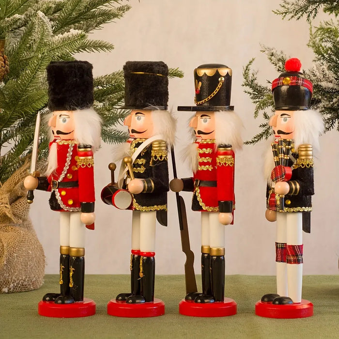 NutcrackerJoy - Wooden Soldier Figure for Holiday Cheer | ventumra