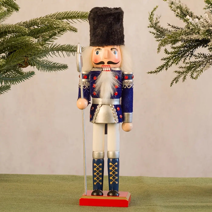 NutcrackerJoy - Wooden Soldier Figure for Holiday Cheer | ventumra