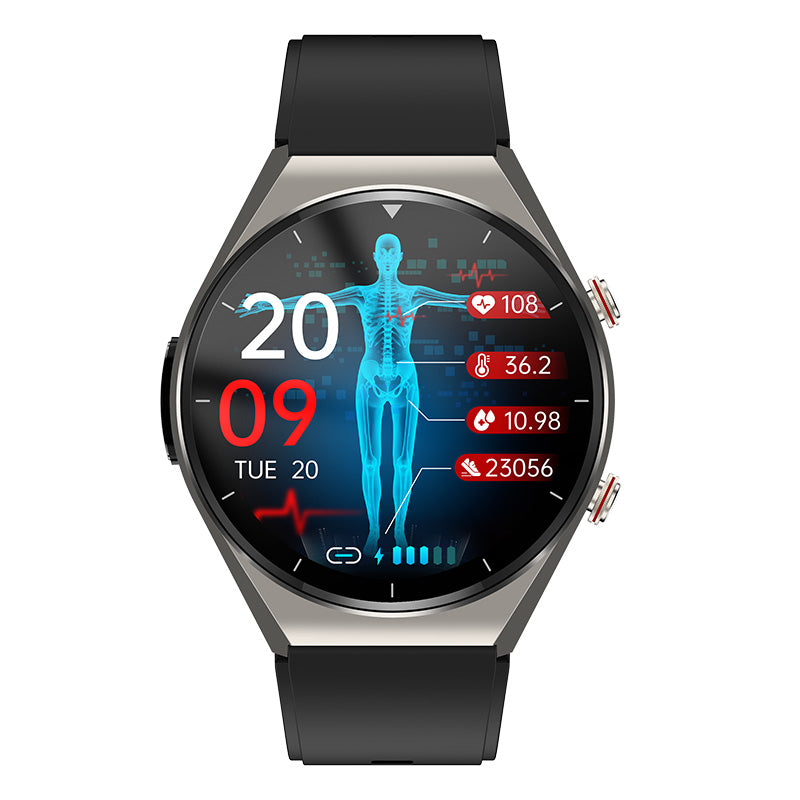 Advanced Health Tracker Smartwatch - ECG, BP, Sugar | ventumra