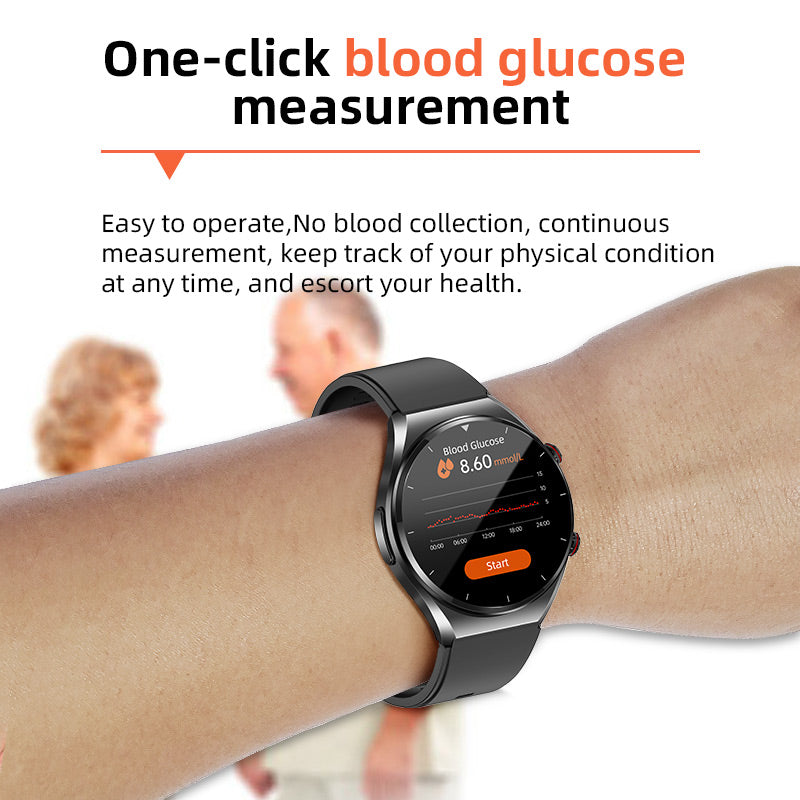Advanced Health Tracker Smartwatch - ECG, BP, Sugar | ventumra