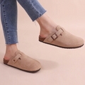 Comfortable Suede Clogs with Arch Support | ventumra