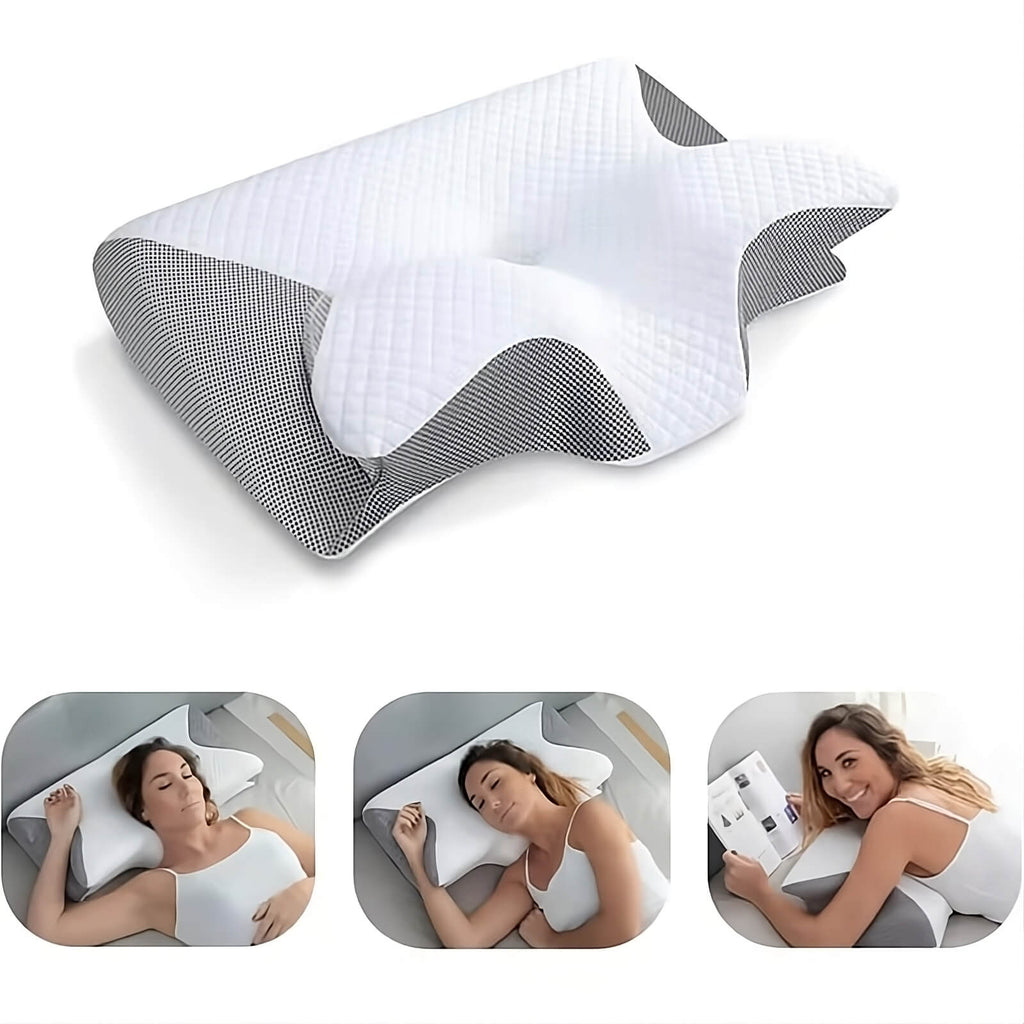 Orthopedic Pillow Ergonomic Support for Neck and Back Memory Foam | ventumra