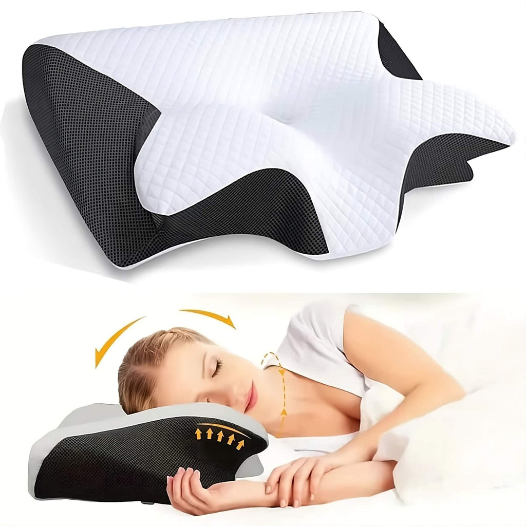 Orthopedic Pillow Ergonomic Support for Neck and Back Memory Foam | ventumra