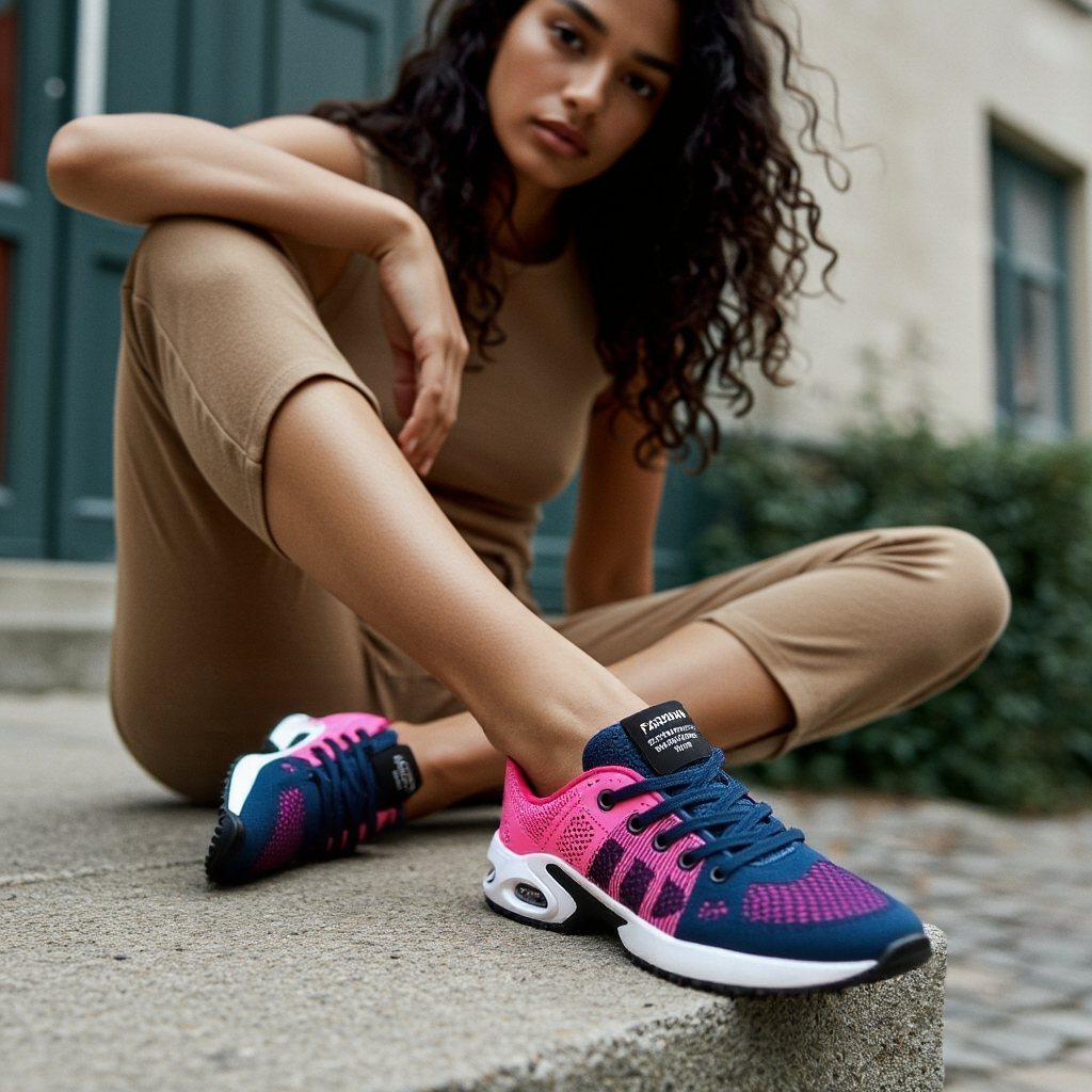 Women's Cushioned Orthopedic Comfort Sneakers | ventumra