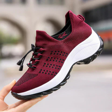 Comfortable Knit Sneakers for Foot Pain Relief | ventumra