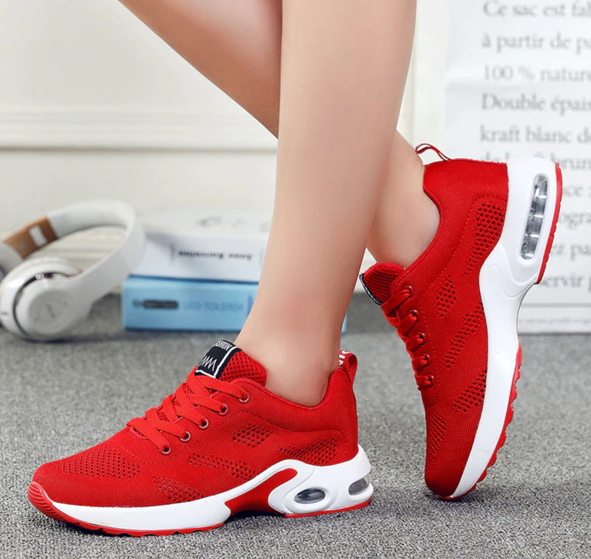 Orthopedic Slip-On Shoes for Women Comfort and Support Mesh | ventumra