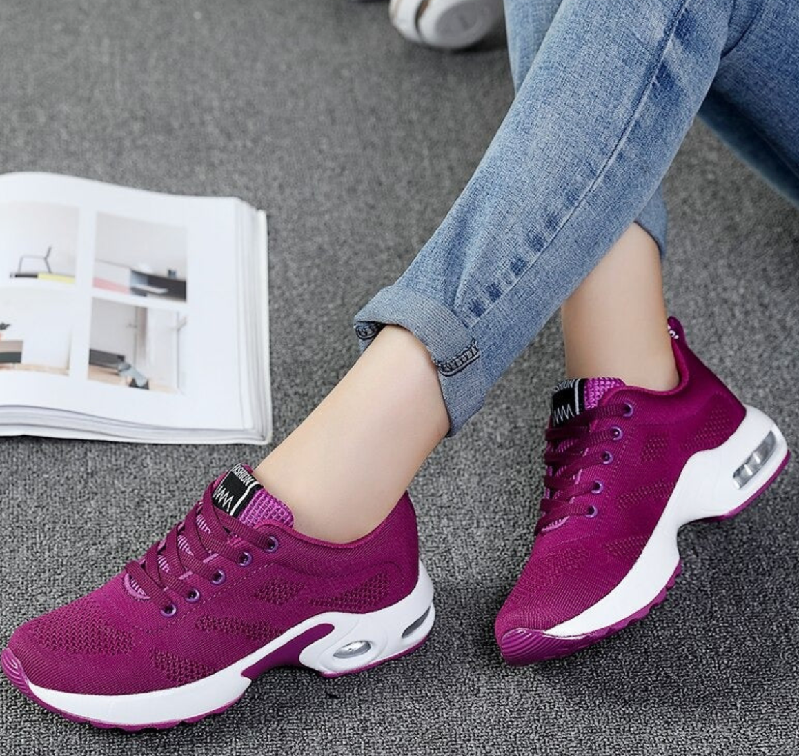 Orthopedic Slip-On Shoes for Women Comfort and Support Mesh | ventumra