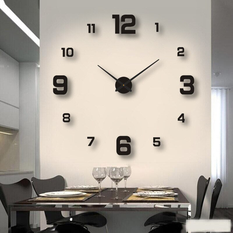 Oversized modern wall clock | ventumra