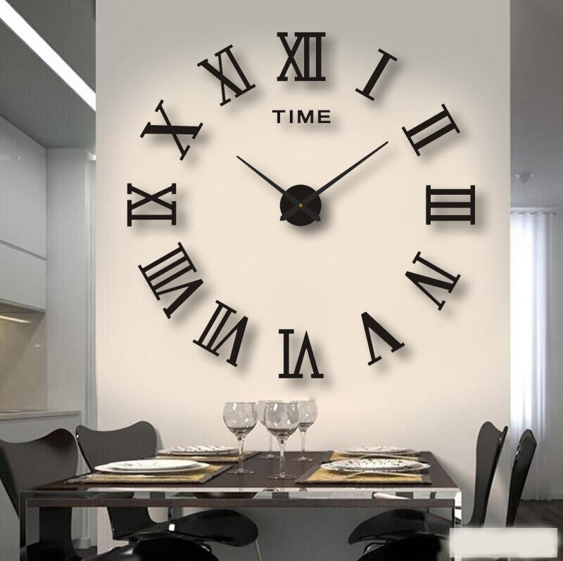 Oversized modern wall clock | ventumra