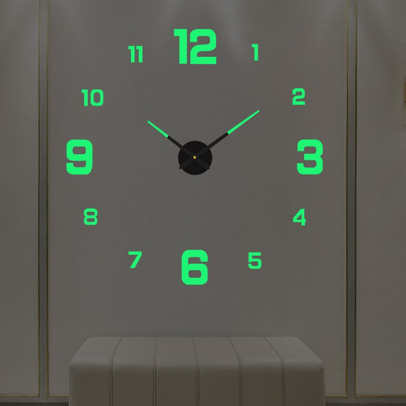 Oversized modern wall clock | ventumra