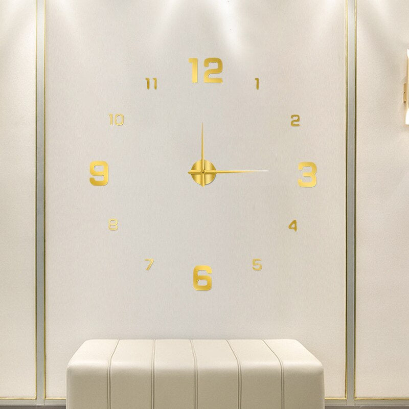 Oversized modern wall clock | ventumra