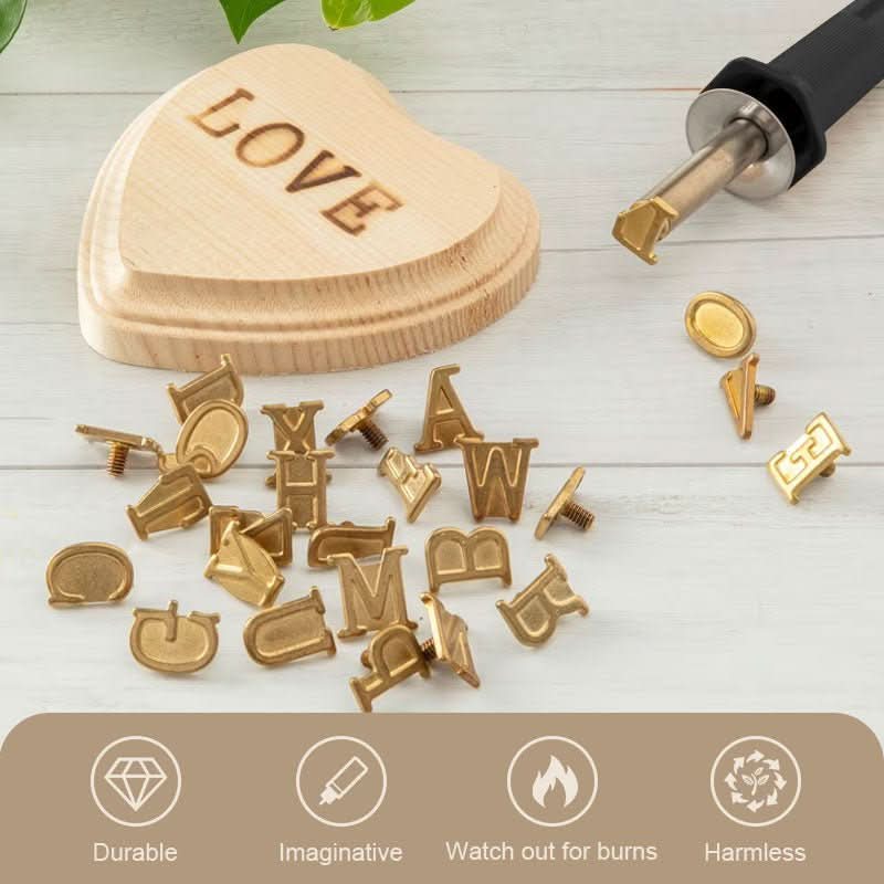 piece Woodburning & Engraving Tool Adjustable Temperature DIY Craft Set Wood, Leather & Metal | ventumra