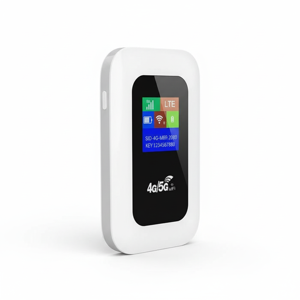 Portable 5G Wi-Fi Router Secure, High-Speed Connection for Travel & Home Use | ventumra