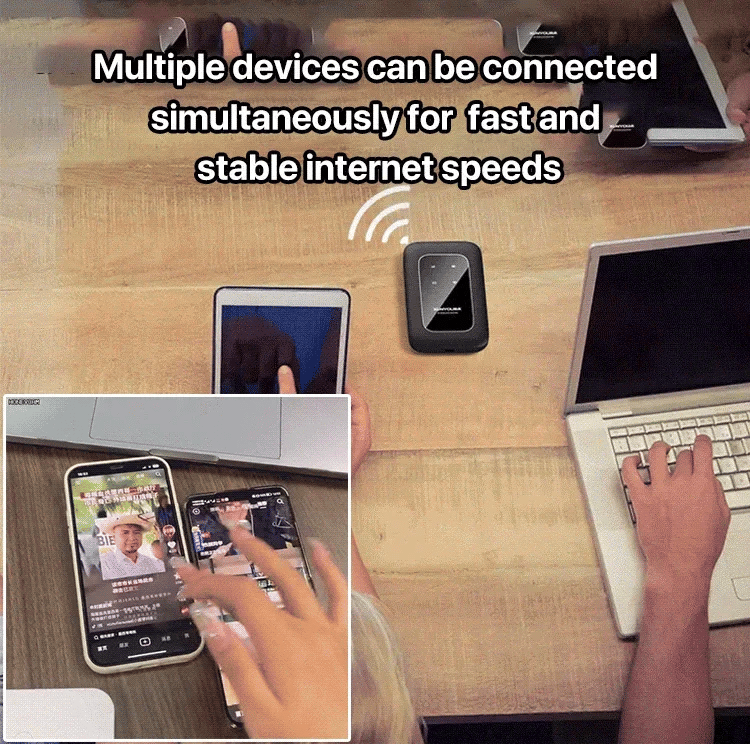 Portable 5G WiFi Router – High-Speed Mobile Wireless Internet Hotspot | ventumra