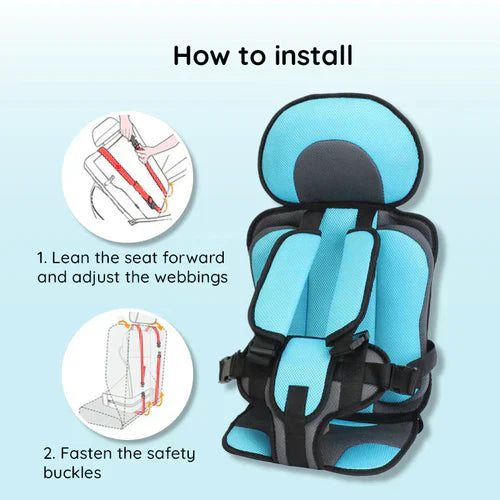 Compact Foldable Booster Car Seat for Kids | ventumra