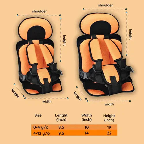 Compact Foldable Booster Car Seat for Kids | ventumra