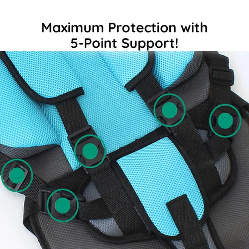 Compact Foldable Booster Car Seat for Kids | ventumra