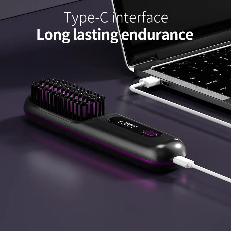 Portable Hair Styling Brush Smooth and Healthy Hair Anytime, Anywhere | ventumra