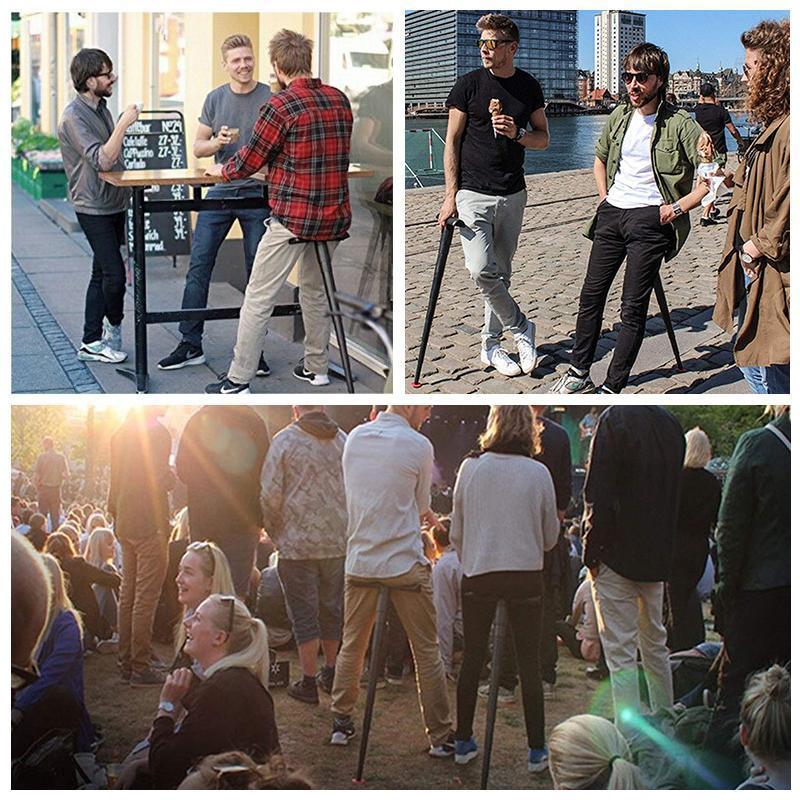 Portable Mini Folding Chair for Queuing Outdoors etc. | ventumra