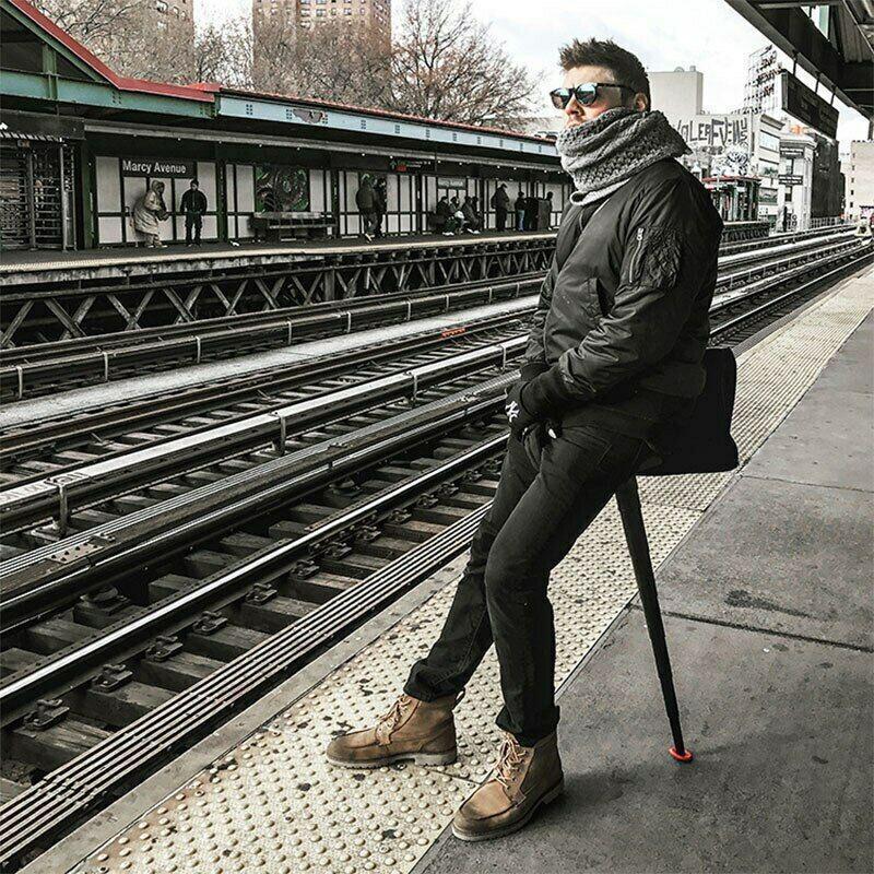 Portable Mini Folding Chair for Queuing Outdoors etc. | ventumra