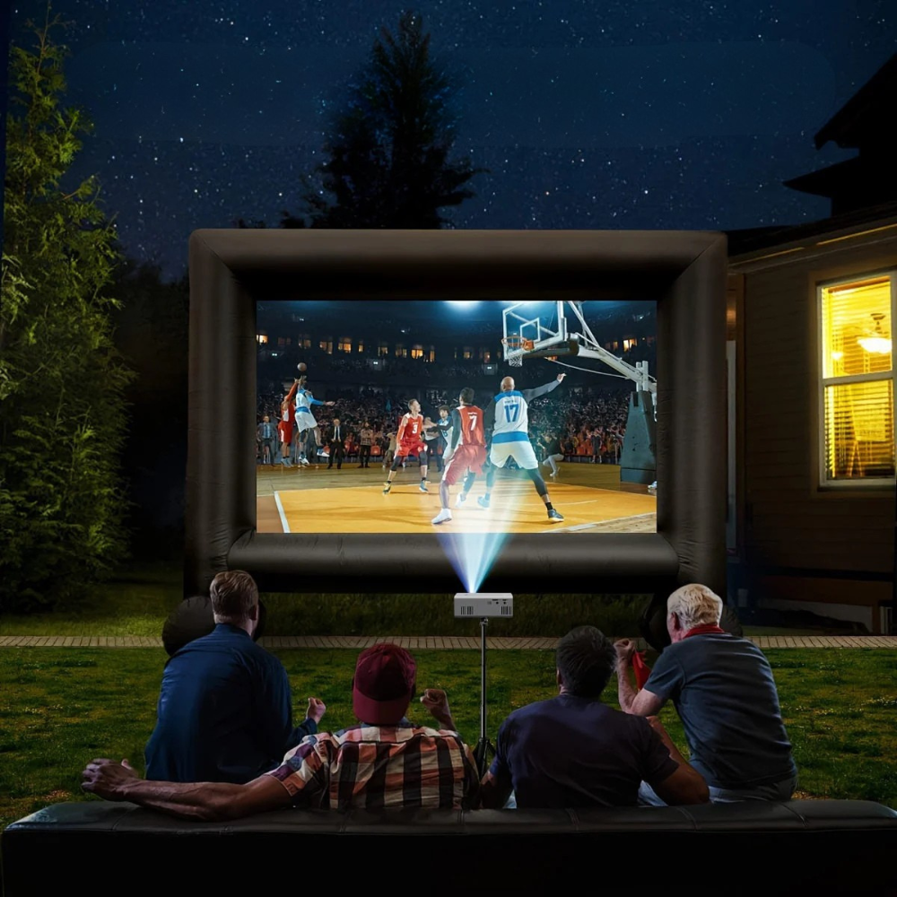 Portable Mini HD LED Projector Home Theater Outdoor 3000 Lumen | ventumra