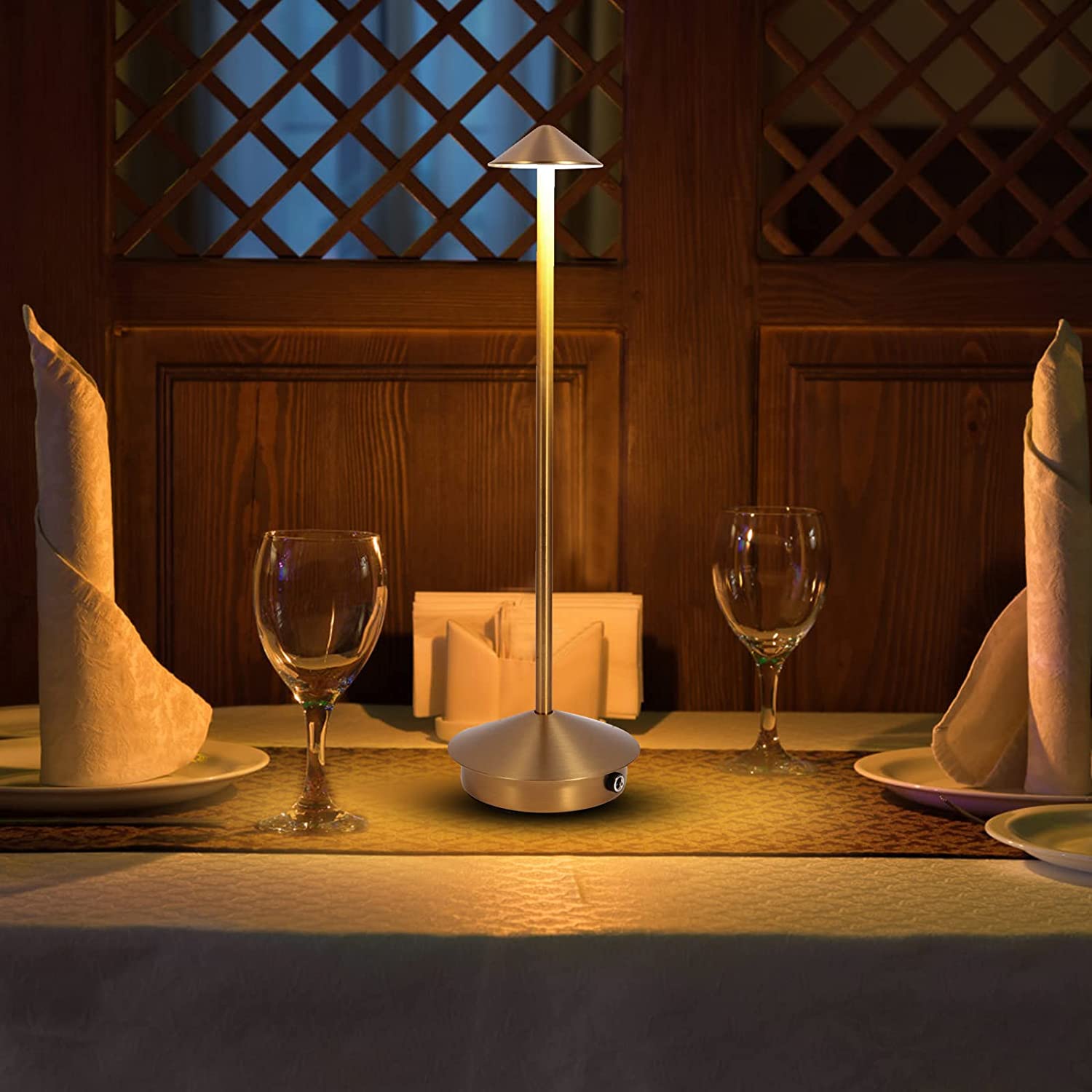Rechargeable LED Table Lamp - Cordless & Dimmable | ventumra