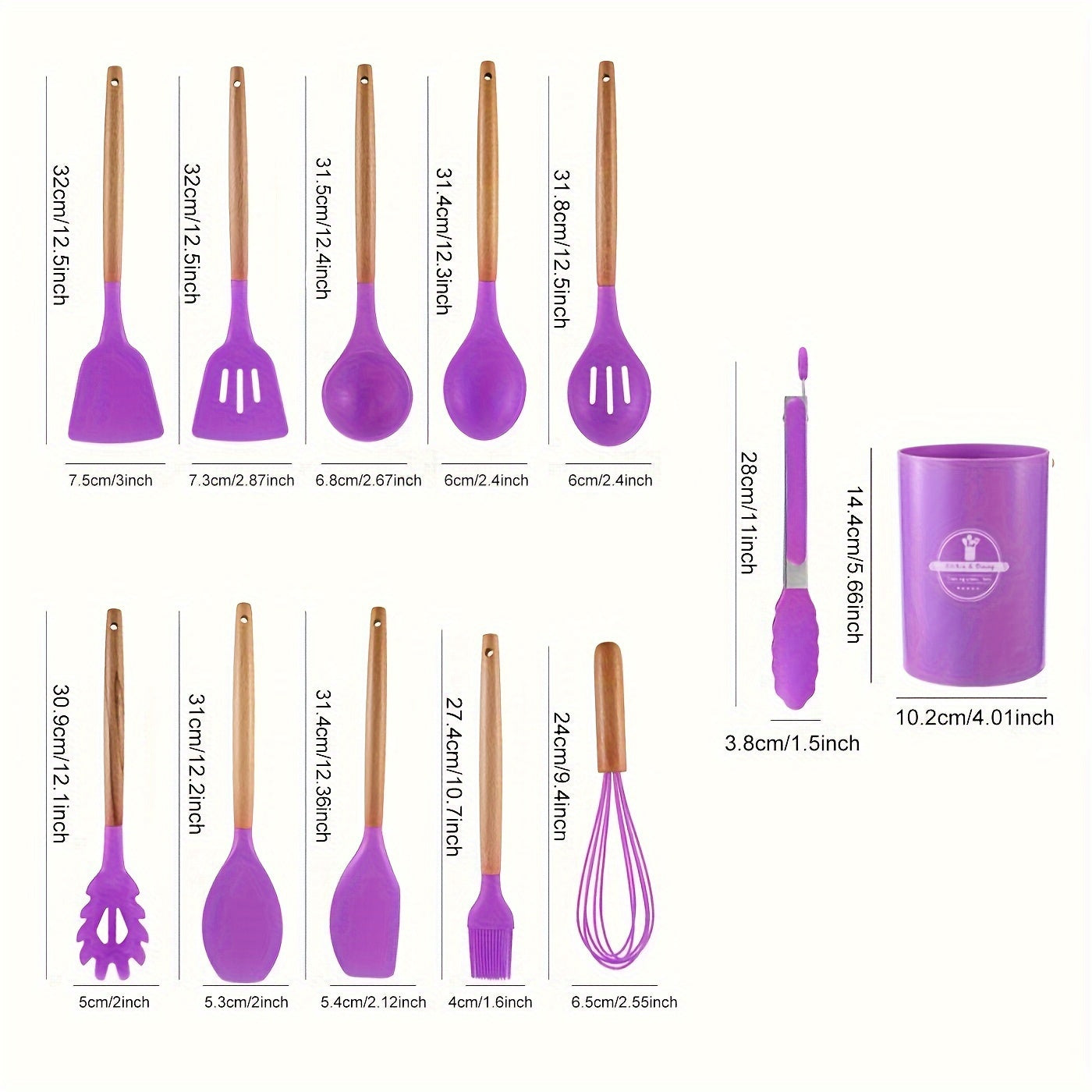 Premium 12-piece Kitchen Utensil Set | ventumra