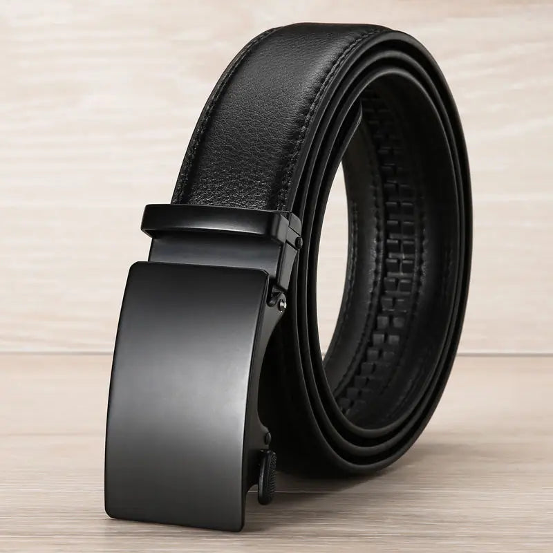 Premium PU Leather Belt – Luxury Automatic Buckle for Men | ventumra