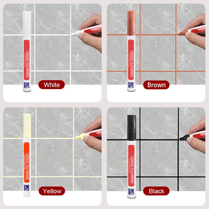 Grout Pen for Ceramic Tiles: Anti-Mold, Waterproof & Lightfast | ventumra
