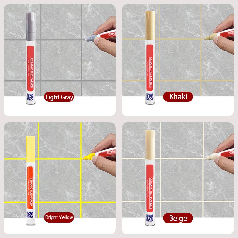 Grout Pen for Ceramic Tiles: Anti-Mold, Waterproof & Lightfast | ventumra
