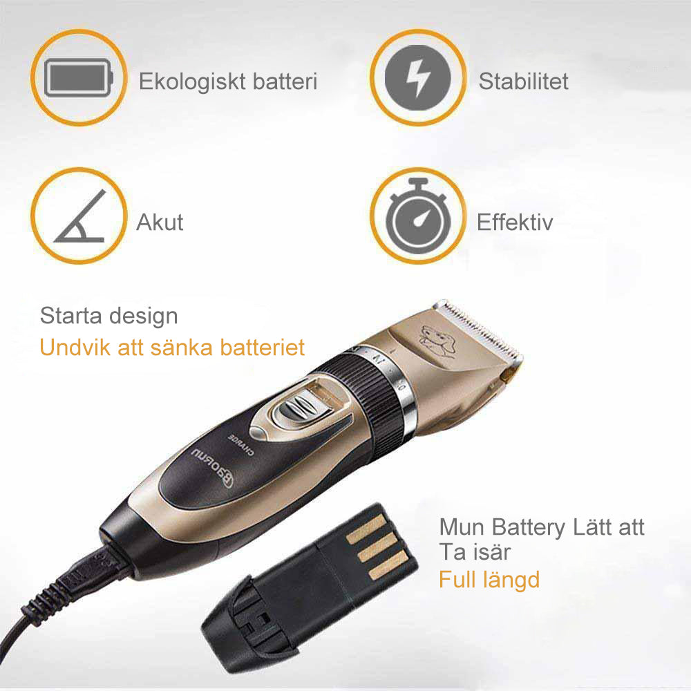 Professional Rechargeable Pet Clipper | ventumra