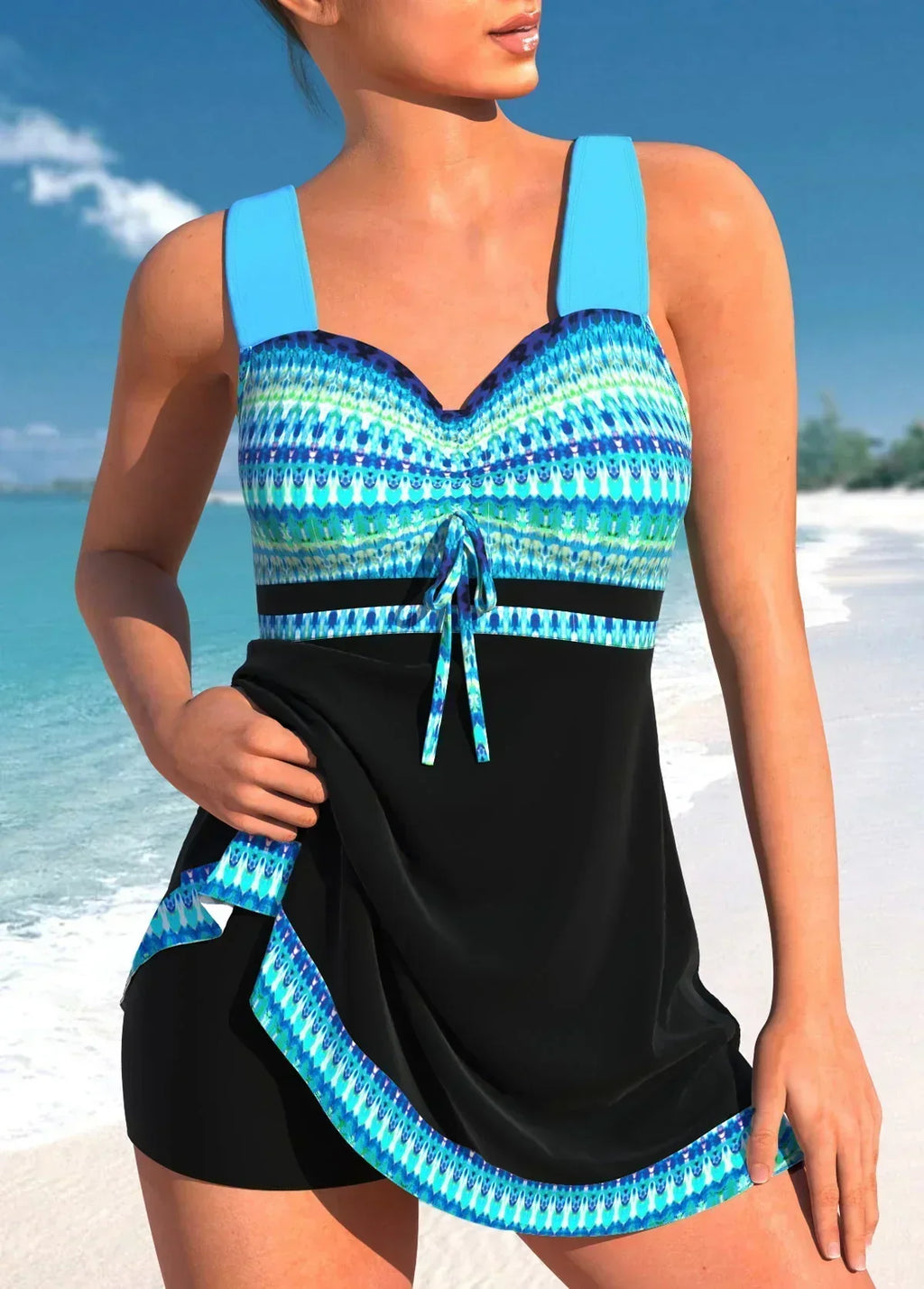 Quick-Drying Tummy Control Swimsuit | ventumra