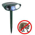 Raccoon Outdoor Ultrasonic Repeller - Solar-Powered Ultrasonic Animal and Pest Deterrent - Get Rid of Raccoons Within 48 Hours | ventumra
