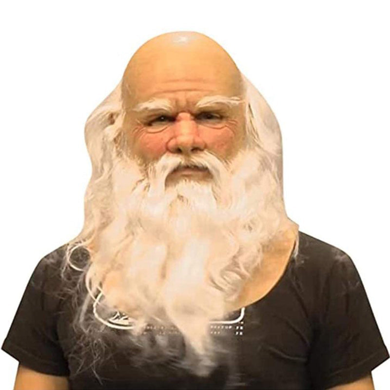 Elderly Man Character Costume Mask Halloween Cosplay Prop | ventumra