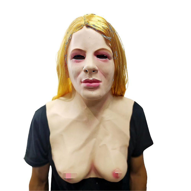 Elderly Man Character Costume Mask Halloween Cosplay Prop | ventumra