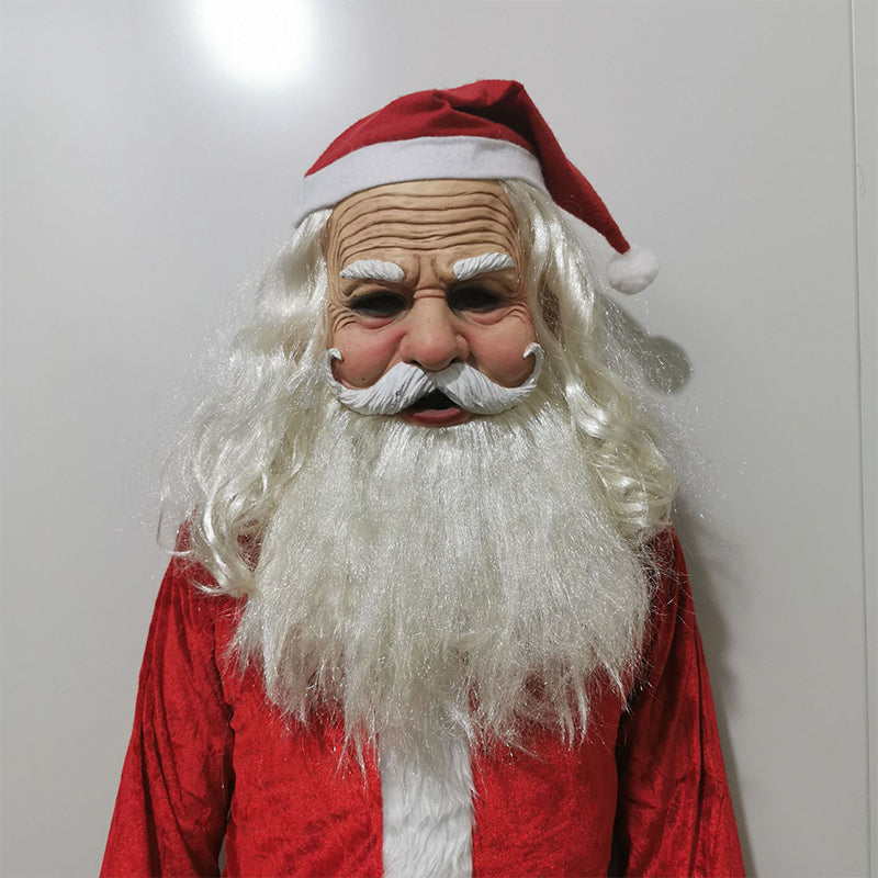Elderly Man Character Costume Mask Halloween Cosplay Prop | ventumra