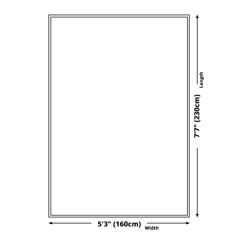 Rectangular Rug Visual Illusion Design | ventumra
