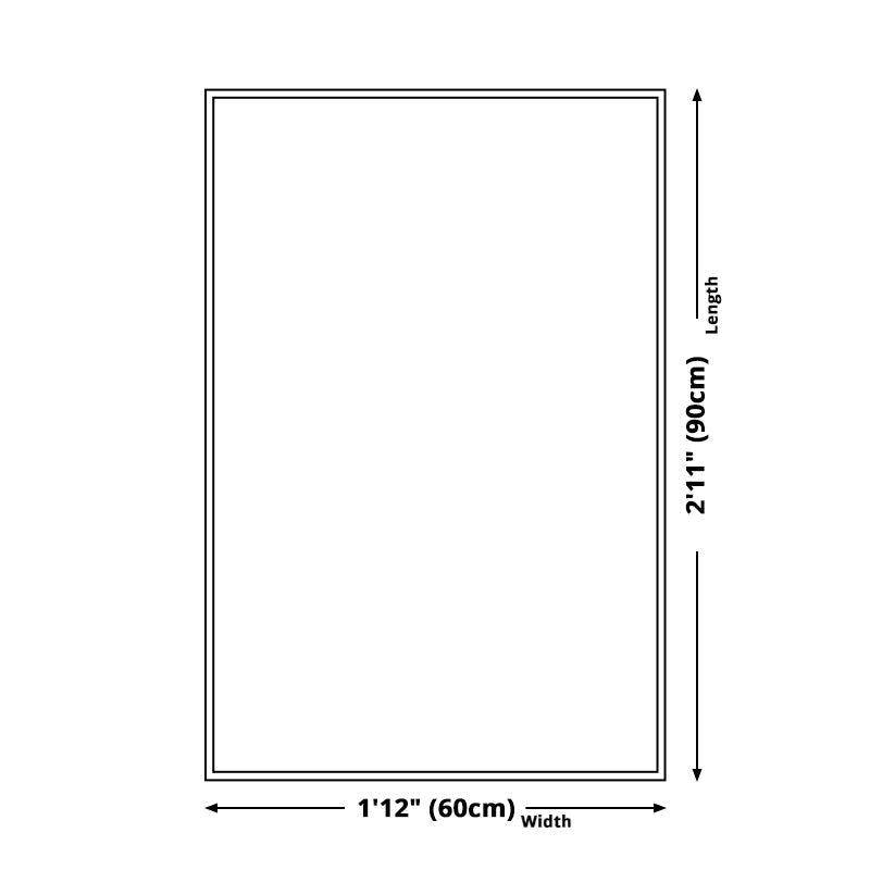 Rectangular Rug Visual Illusion Design | ventumra